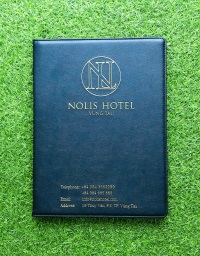Bìa menu da khách sạn - Xưởng May Da - Xưởng Sản Xuất Đồ Da Theo Yêu Cầu